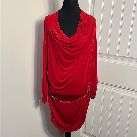 Cache Dresses & Skirts - Cache Vibrant Red Dress